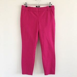 J. Crew hot pink Minnie pants